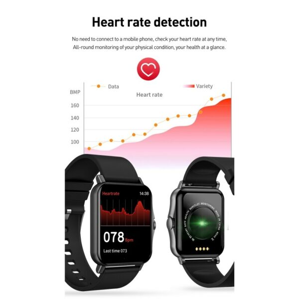 HW3 Smart Watch Heart Rate Blood Pressure Monitor BLE5.0 Wireless Call Sports Bracelet 1.69 inch IP67 Waterproof Smart Watch 5