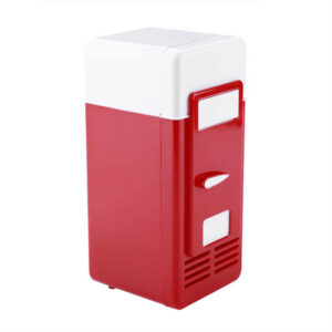 LED Mini USB Portable Refrigerator USB Refrigerator Drinks Beverage Cans Refrigerator and Heater 2