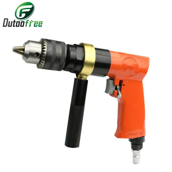 Pneumatic pistol tire repair pneumatic drill low-speed air gun 1/2 air gun drill tapping machine drilling pneumatic tool 1