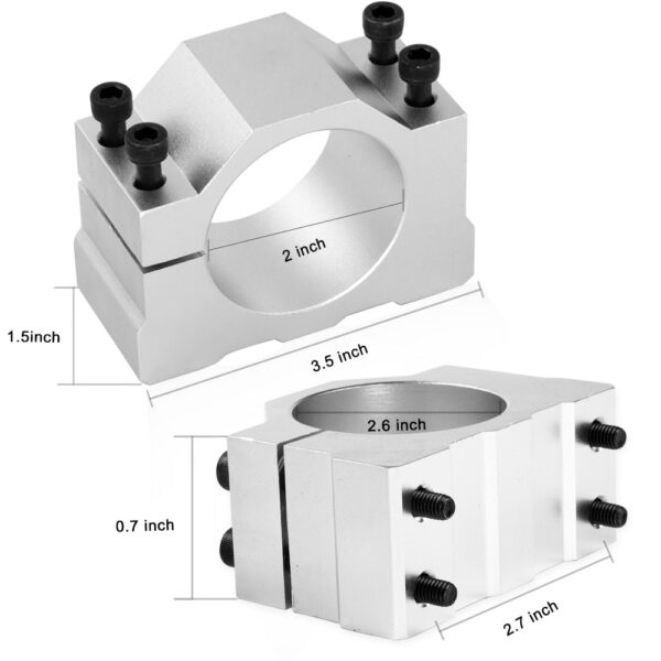 CNC Spindle 500W Brushed Spindle Motor 220V power supply 0.5kw Spindle Motor 52mm Clamps ER11 Collet Chuck For PCB Engraving 5