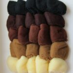 whole sale 500pcs hairnet 5mm nylon hair nets invisible disposable hair net 20inch five colors mix black,dark brown,brown,blonde 6