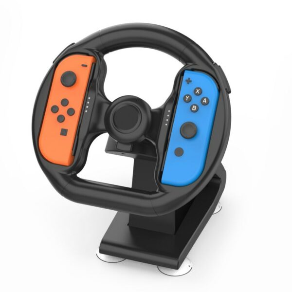 Controller Attachment with 4 suction cups for Nintendo Switch Racing Game NS Accessory Steer Wheel Part for Joy-con Compatible 1