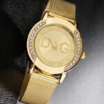 2020 European Fashion Pop Style Women For Watch Luxury Rhinestone Quartz Reloj Mujer Casual Golden Stainless Steel Clocks часы 1