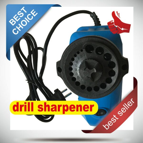 220V Electric Drill Bit Sharpener EU Plug High Speed Drill Grinder Machine Twist Drill Driver For Drill Size Range 3-12mm 1