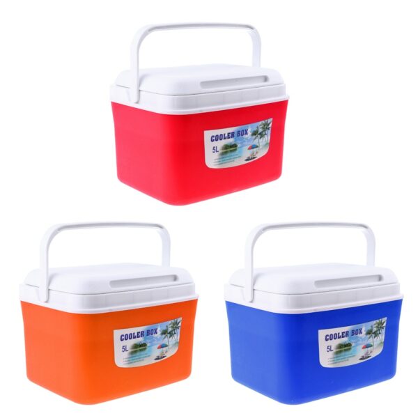 5L13L Car Freezer Drinks Food Medicine Cooler Box Freezer with Handle Keeping Warm/Cold Camping Cooler Box 6