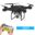 X52 Drone HD 1080PWifi transmission fpv quadcopter PTZ high pressure stable height Rc helicopter drone camera drones 10