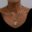 VAGZEB Simple Crystal Geometric Gold Pendant Necklace Set for Women Charms Fashion Square Rhinestone Female Vintage Jewelry 15