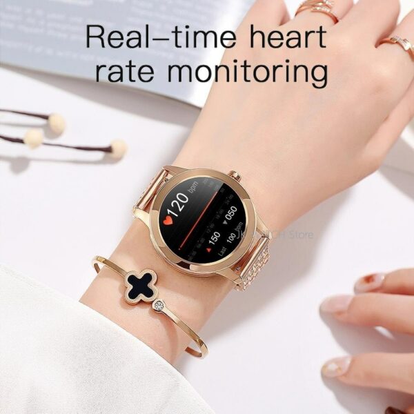 Xiaomi Women Smartwatch Heart Rate Blood Pressure Monitor Ladies Smart Watch Fitness Tracker New Women Watch for Android Ios 3