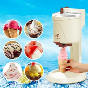 Ice Cream Maker Machine Home Children's Fruit Cone Automatic Homemade Small Soft Ice Cream Machine 1