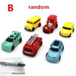 1PCS Magic Paintbrush Track Toy Car Creative Induction Car Excavator Tank Construction Car Child Birthday Gift 5