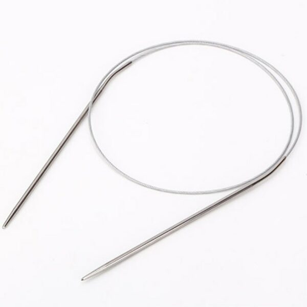 Circular Sweater knitting Needles 43/ 60/ 80/120cm Stainless Steel Ring Needle Weaving Circular Needlework Kit DIY Knitted Tool 1