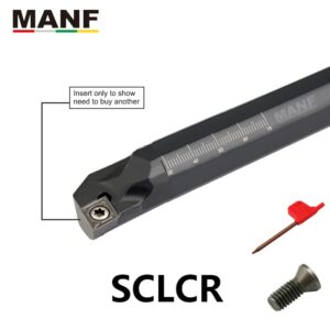 MANF Turning Tool SCLCR S10K-SCLCR06 Internal Lathe Boring Bar Tungsten Carbide Tools For CCMT06 CCMT09 Turning Inserts 1