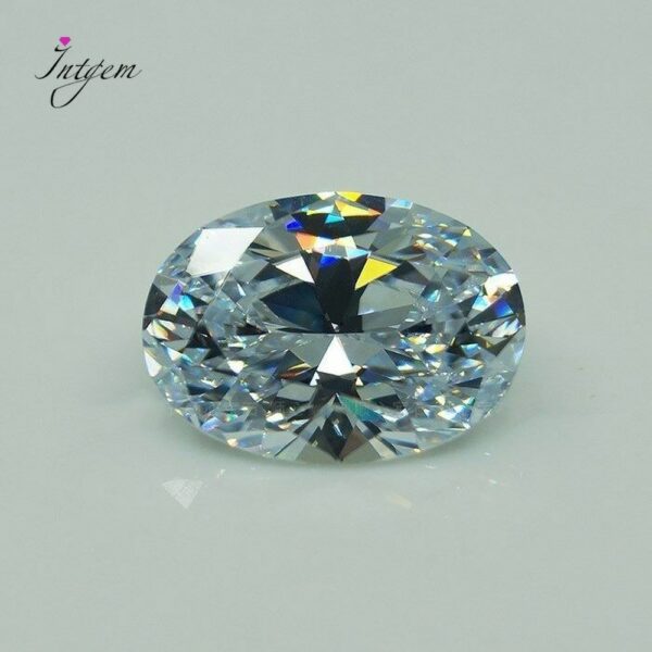 30 CT Huge White Sapphire AAA Zircon 15 * 20MM Oval Cut Loose Gemstones Gems DIY Jewelry Wholesale 1