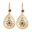 Moroccan Wedding Jewelry Rhinestone Style French Hook Earrings for Women Earrings Trendy Water Drop  Brincos Dangle Earrings 9