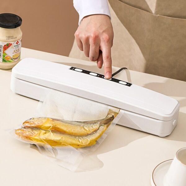 Best Food Electric Vacuum Sealer Machine Automatic Food Vacuum with 10pcs Food Saver Bags Household Packaging Machine EU Plug 5