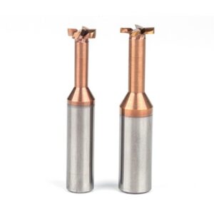 T Type Grooving Milling Cutter Overall Alloy Tungsten Steel Slotting Router Bits CNC Tool Endmill T-slot Milling 1