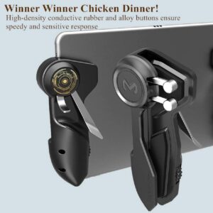 Mobile Pubg Game Controller Six Finger Game Joystick Handle Target Button L1R1 Shooter Gamepad Trigger For Ipad Tablet New Hot 1