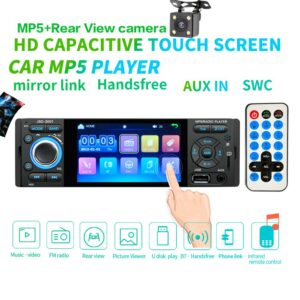 Car Radio 1din jsd-3001 autoradio 4 inch Touch Screen Audio Mirror Link Stereo Bluetooth Rear View Camera usb aux Player 1