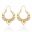 HuaTang Vintage Hollow Mandala Flowers Earrings for Women Antique Silver Color Geometric Drop Earrings Indian Jewelry brincos 26