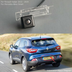 Rear View Camera For Renault Kadjar 2015 2016 2017 2018 2019 HD CCD Night Vision Back Up Parking Camera For Mercedes-Benz Smart 1