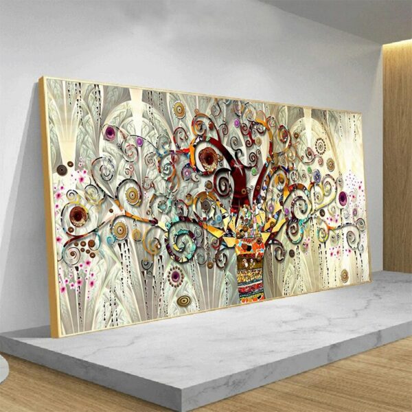 Tree of Life Canvas Painting Gustav Klimt Landscape Posters and Prints Scandinavian Canvas Wall Print Canvas Home Decor Cuadros 2