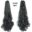 Ombre Long Synthetic Women Drawstring Ponytail Chorliss Loose Wave Clip in Hair Extension Black Blonde Brown Gray Fake Hairpiece 28