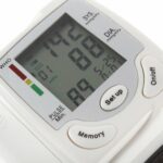 Automatic Wrist Blood Pressure Monitor Tonometer Meter Digital LCD Screen Portable Health Care Sphygmomanometer Tensiometer 5