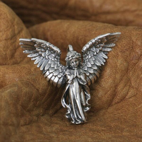 LINSION Jewellery 925 Sterling Silver Charms Little Angels Pendant TA281 JP Good Details Jewellery 1