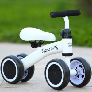 4 Wheels Balance Bicycle Walking Studying Balance Push Bike for Toddlers Kids Children Kids Birthday Toys Supplies Accessaries 1