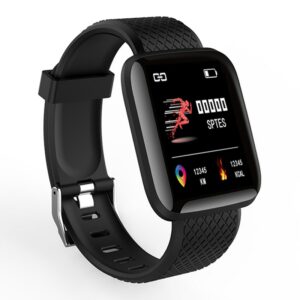 A6 Smart Watch Men 1.3 Color Screen Heart Rate Blood Pressure Monitoring Smart Bracelet Band Fitness Tracker IP67 Waterproof 1
