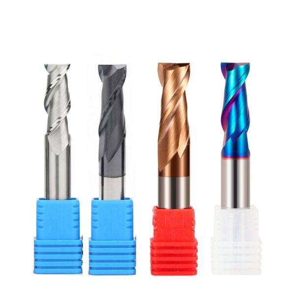 Xuhan 2Flute Carbide End Mill Milling Cutter Alloy Coating Tungsten Steel Endmill Cutting Tool CNC maching Cutting Tools 2