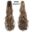 Ombre Long Synthetic Women Drawstring Ponytail Chorliss Loose Wave Clip in Hair Extension Black Blonde Brown Gray Fake Hairpiece 15