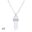 2022 Hexagonal Cylindrical Crystal Necklace Natural Stone Pendant Wire Wrap Stone Necklace for Women Men Fashion Jewelry 39