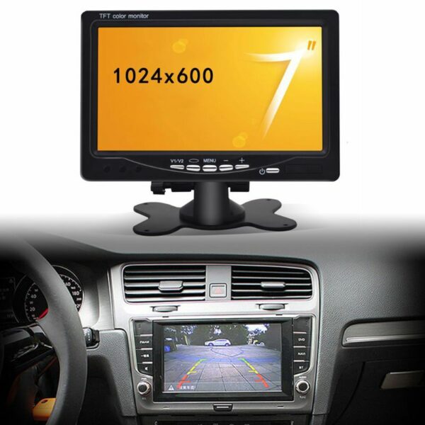 X7AE 7 Inch Car Monitor lcd Reverse Camera Monitors for Car Parking/Reversing System 6