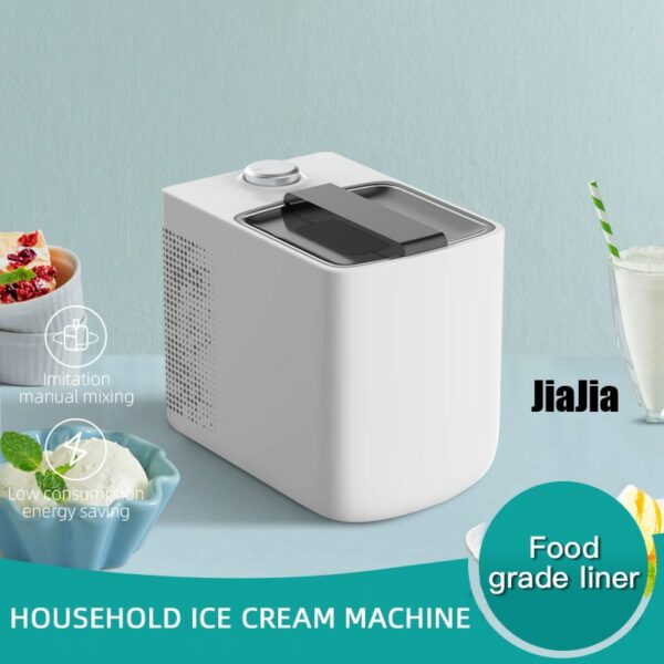 Fully Automatic Mini Fried Roll Ice Cream Machine Sorbet Fruit Dessert Yogurt Ice Maker  220V Italian Fruit Ice Cream Machine 1