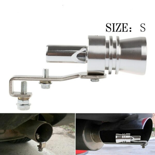 Universal Simulator Nozzle for muffler Whistler Exhaust Fake Turbo Whistle Pipe Sound Muffler Blow Off Car Styling Tunning 3