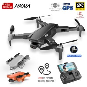 HKNA S608 Pro GPS Drone 4k Profesional 6K HD Dual Camera Aerial Photography Brushless Foldable Quadcopter RC Distance 3KM 1