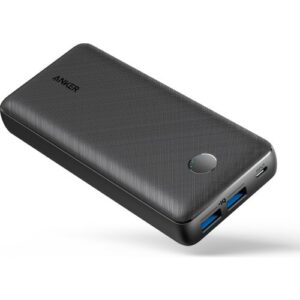 Anker PowerCore Select 20000 mAh Portable Quick Charger-PowerIQ 2.0 18W Dual Output Powerbank-Black-A1363 2