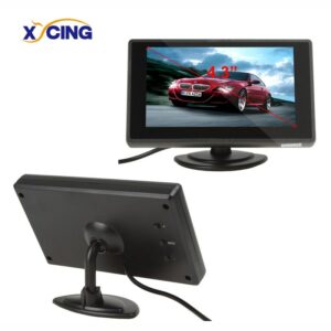 XYCING 4.3 Inch Color TFT LCD Car Rear View Monitor Car Backup Parking Monitor for Rear View Camera DVD VCD 1