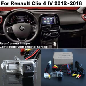 HD Rear View camera For Renault Clio 4 IV 2012 2013 2014 2015 2016 2017 2018 Original Screen Compatible Monitor 24 Pin Adapter 1