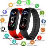 M6 Smart Watch Men Women Heart Rate Monitor Bluetooth Sports Smartwatch Waterproof M6 Watch for Apple Watch Huawei Xiaomi 1