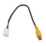 Car Parking Reverse Rear Camera Video Cable Adapter - Factory to RCA Plug for Mazda Atenza/CX-5 2