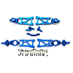 RC Car Remo Hobby Smax 1631 1635 1651 1655 Metal Upgrade Parts Swing Arm Axle Mount C Base Steering Group Cup For 1/16 Buggy 1