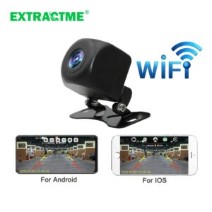 Extractme Professional Wifi Car Rear View Camera Car Camera HD Rear View Camera BackUp Car Reverse Cameras Auto for Android Ios 1