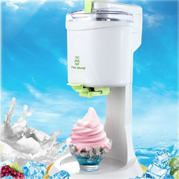 1L Desktop Ice Cream Machine Household Automatic Hard Cone Ice Cream Machine Large Capacity  DIY Fruit Ice Cream Maker BL-1000 5