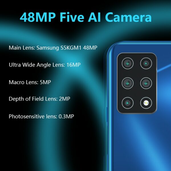 8GB Smartphone Cubot X30 NFC 48MP Five Camera 32MP Selfie 128GB ROM 6.4" FHD+ Fullview Global Version Helio P60 Mobile Phone OTG 2