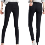 Womens Elastic High Waist Pockets Legging for Women Skinny Leggins Femme Black White Pantalones De Mujer Casual Pencil Pants 5