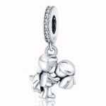 2020 New Arrival 925 Sterling Silver Beads Married Couple Dangle Charms fit Original Pandora Bracelets Women DIY Jewelry CMS1554 6