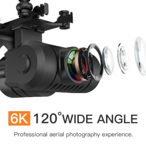 KF102  GPS Drone 4k Profesional 8K HD Camera 5G Wifi 2-Axis Gimbal Aerial Photography Brushless Foldable Quadcopter RC 1200M 2