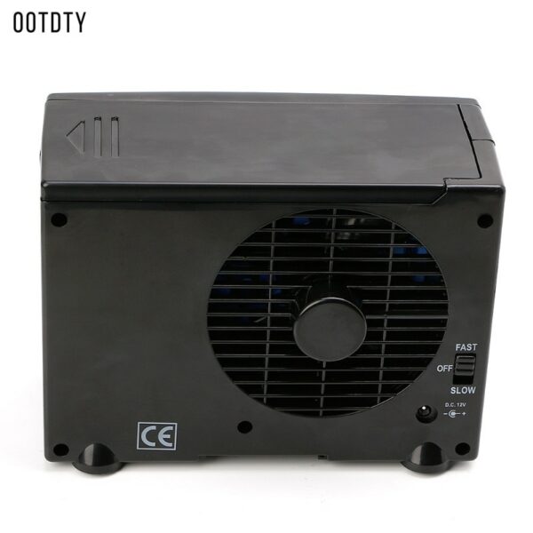 High Quality 1 Pc Adjustable DC 12V 60W  Car Air Conditioner  Cooler Cooling Fan Water Ice Evaporative Cooler Portable Hot New 4